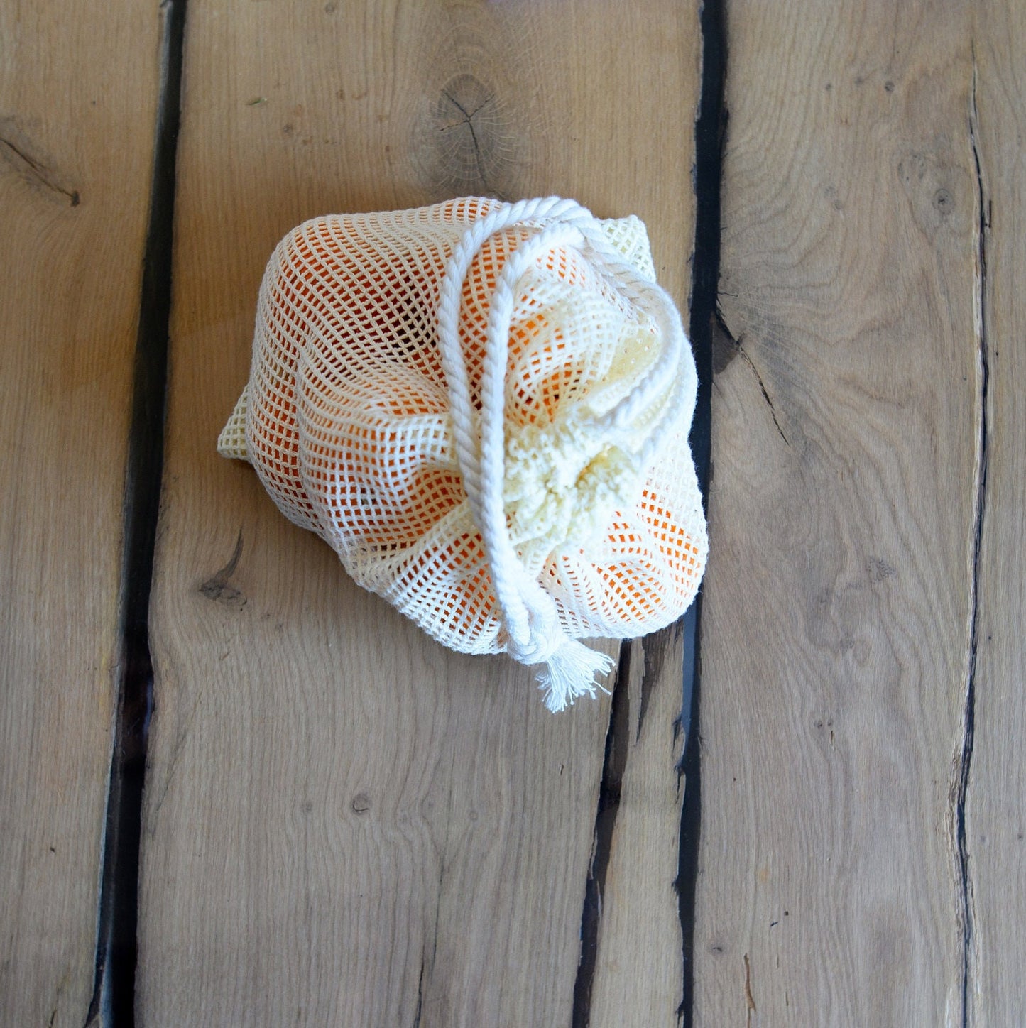 Organic Linen Eco Bag Set: Reusable Net Produce Bags