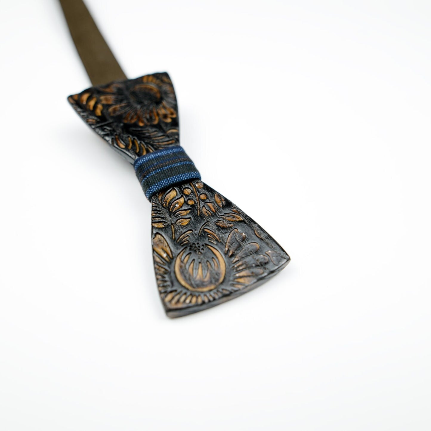 Engraved Wooden Bow Tie, Ash Wood Groomsmen Gift