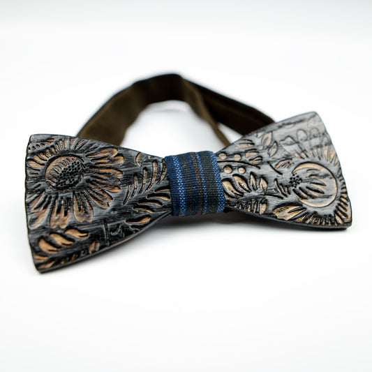 Engraved Wooden Bow Tie, Ash Wood Groomsmen Gift