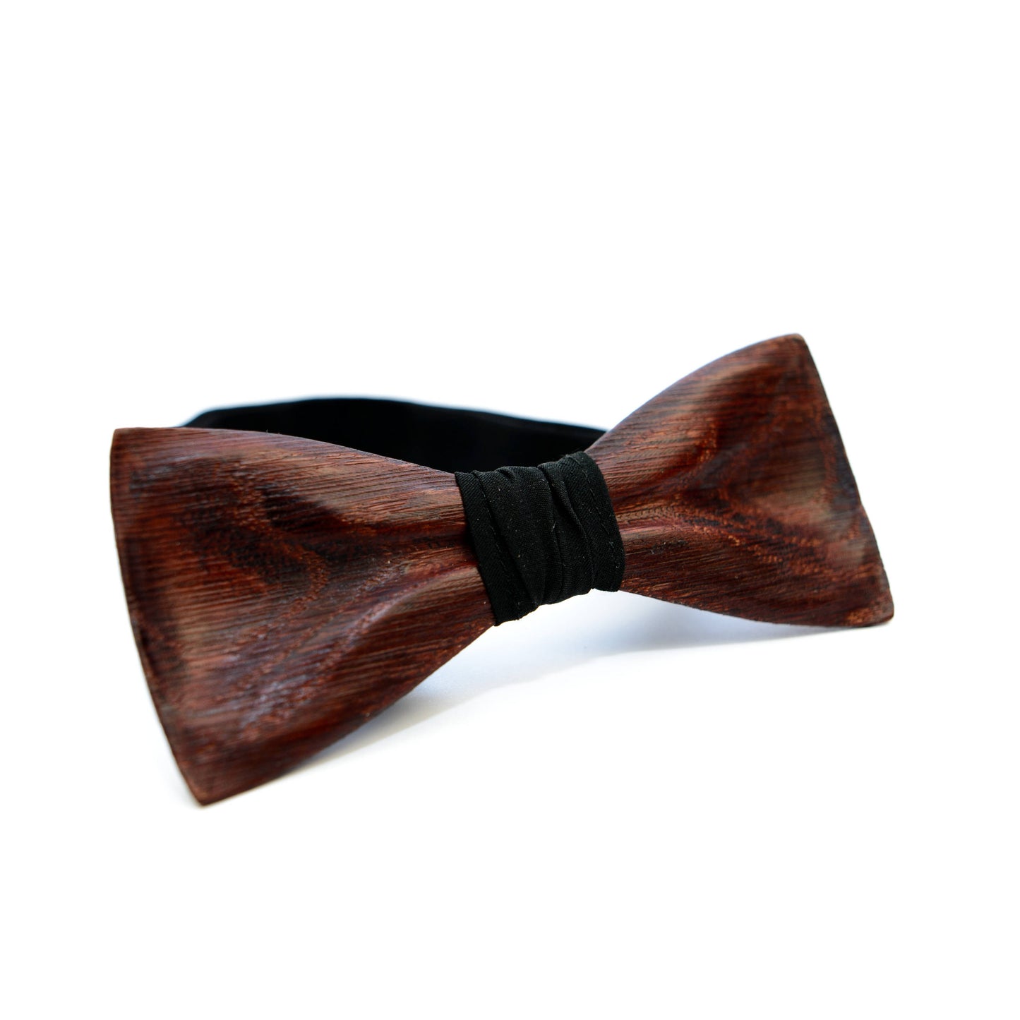 Oak Wood Bow Tie for Men: Wedding Groomsmen Gift Box