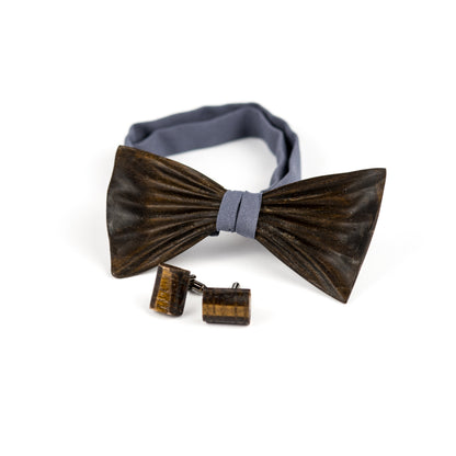 Handmade Wooden Bow Tie, Ukraine Groomsmen Gift