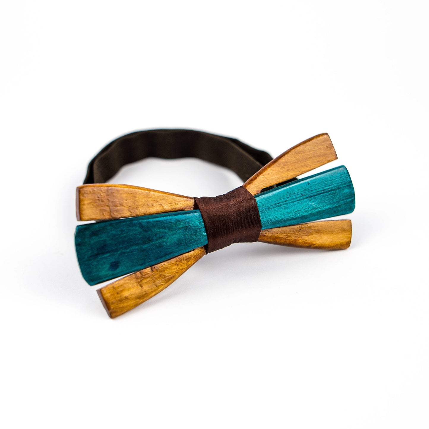 Handmade Oak Wooden Bow Tie, Groomsmen Gift