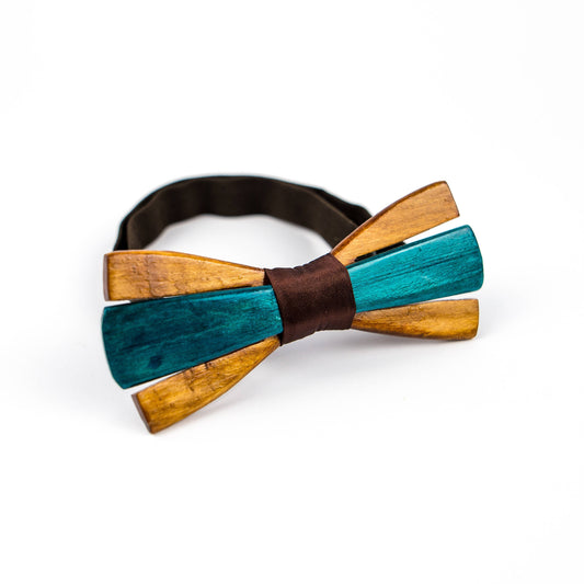 Handmade Oak Wooden Bow Tie, Groomsmen Gift