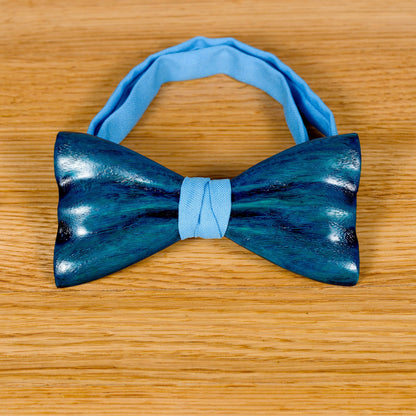 Handmade Walnut Wood Bow Tie: Groomsmen Gift, Wedding Accessory