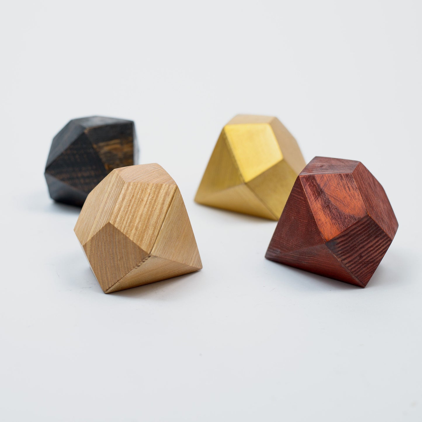 Personalized Diamond Shaped Wood Ring Box: Engagement Proposal