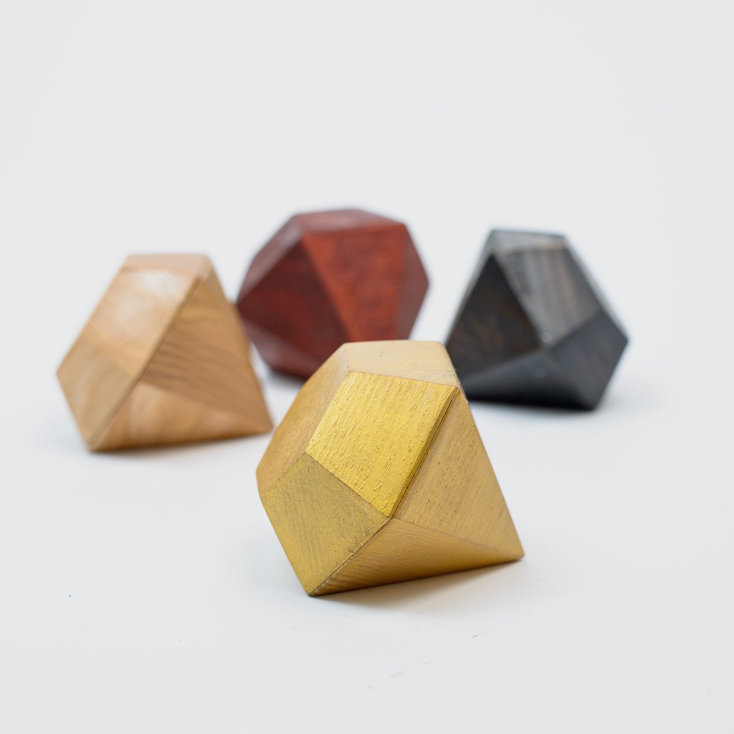 Personalized Diamond Shaped Wood Ring Box: Engagement Proposal