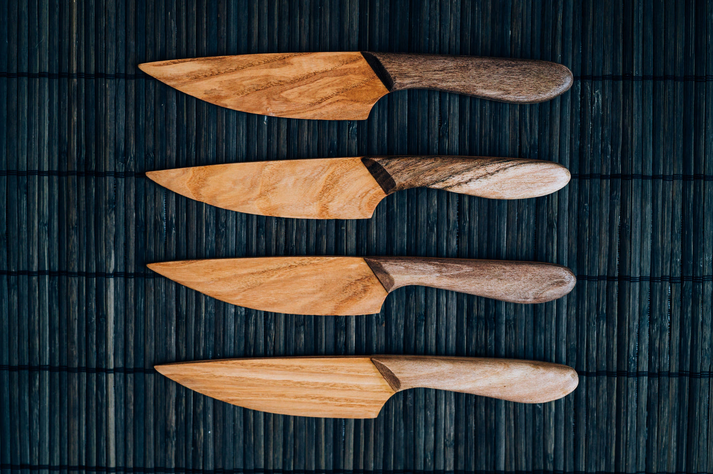 Personalized Wooden Cheese Board Set: Walnut & Ash Knife and Forks