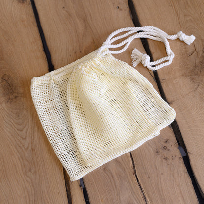 Organic Linen Eco Bag Set: Reusable Net Produce Bags
