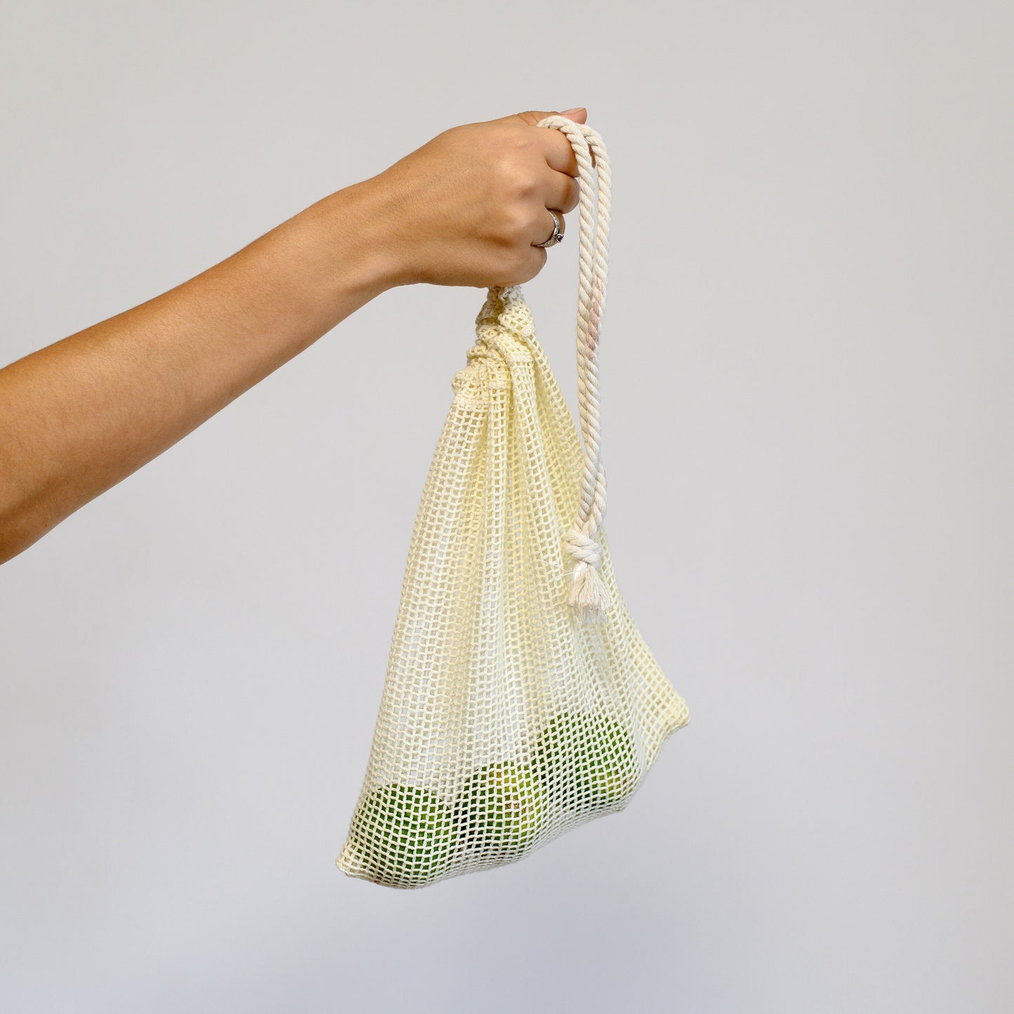 Organic Linen Eco Bag Set: Reusable Net Produce Bags