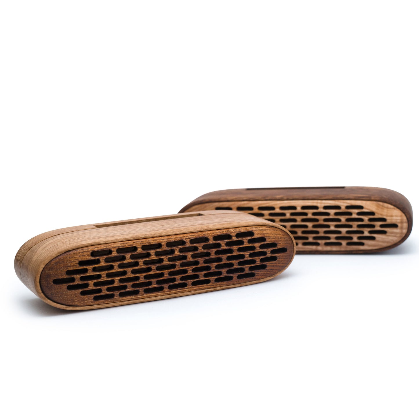 Engraved wooden phone stand – perfect for office, home, and gifting