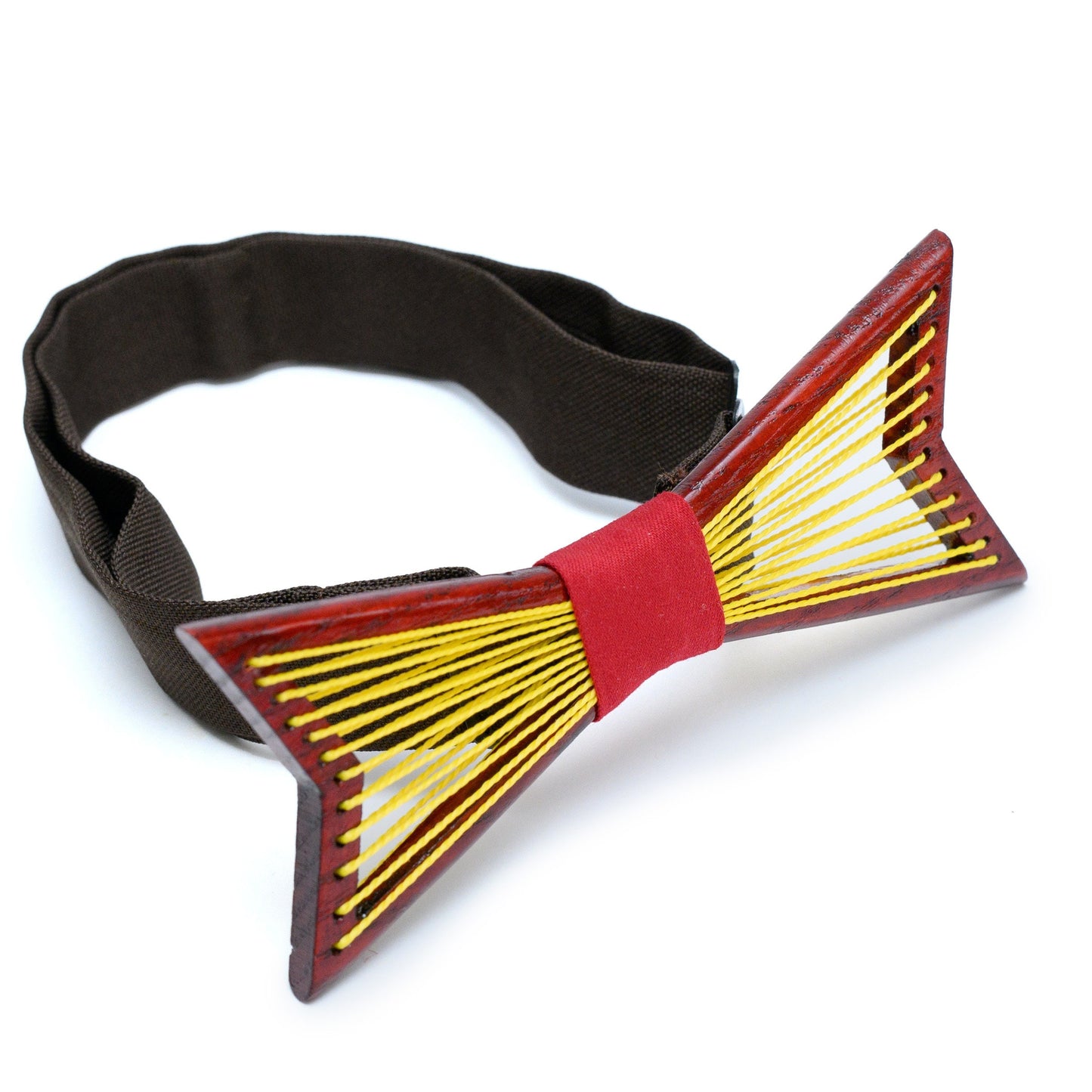 Oak Wood Bow Tie, Groomsmen Gift, Handmade in Ukraine