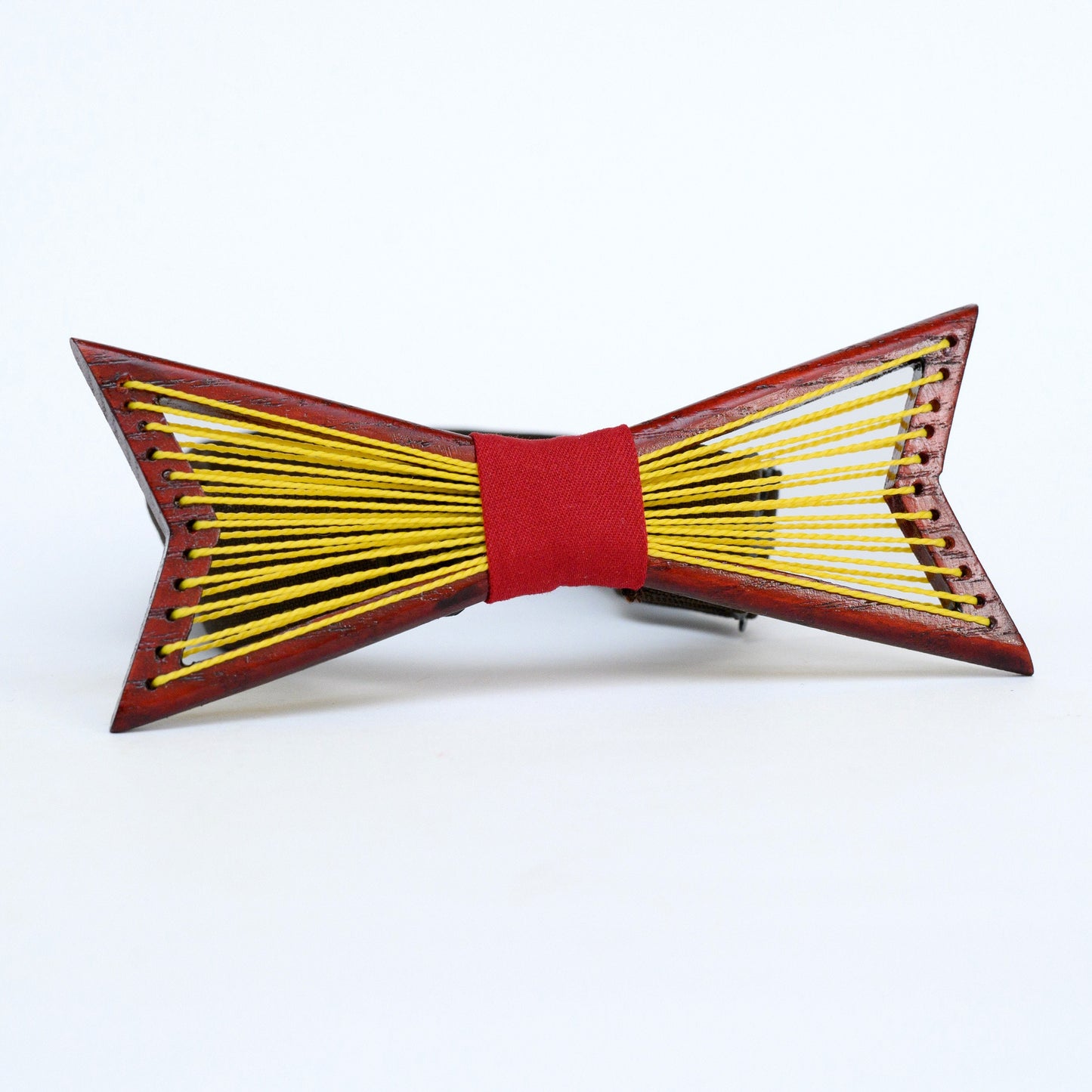 Oak Wood Bow Tie, Groomsmen Gift, Handmade in Ukraine