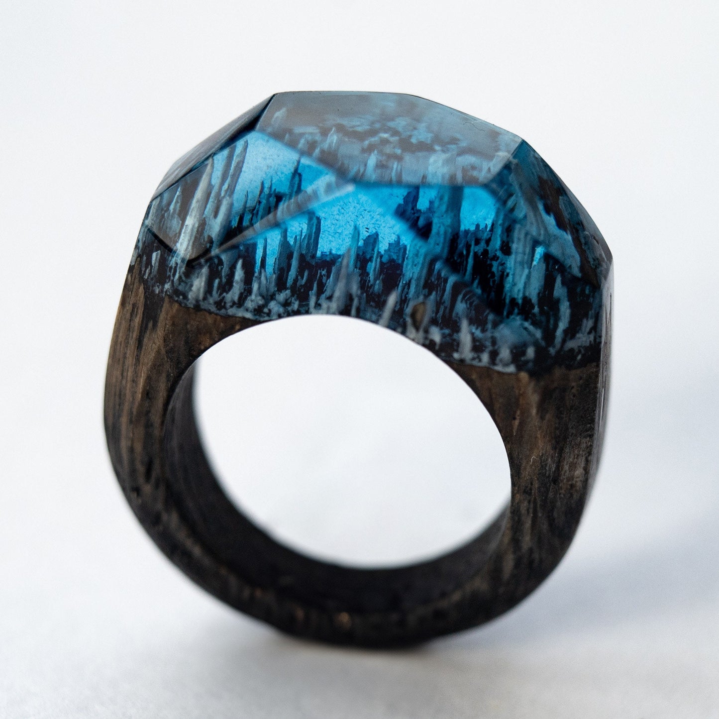 Wood Resin Ring Gift For Wife 5th Anniversary Gift