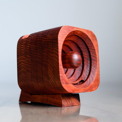 Handmade phone amplifier – a great retirement or anniversary gift.