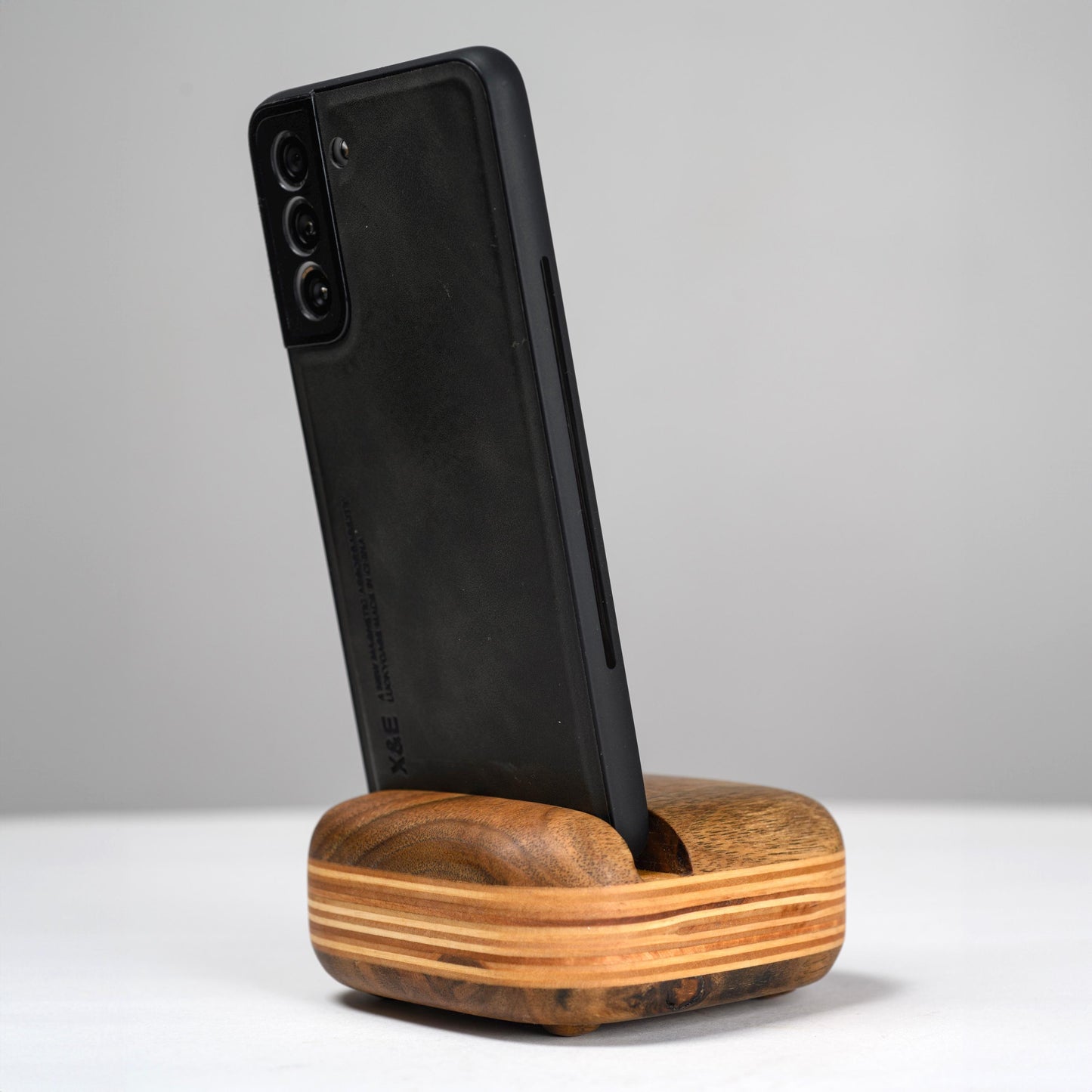 Custom Engraved Gift for Husband - Phone Stand with Acoustic Speaker Birthday Gift