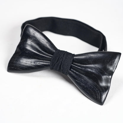 Oak Wooden Bowtie: Boho Wedding Groomsmen Gift