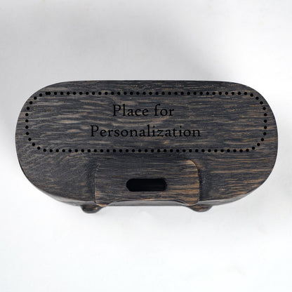Custom engraved wooden phone speaker, personalized gift for husband, dad, or anniversary.