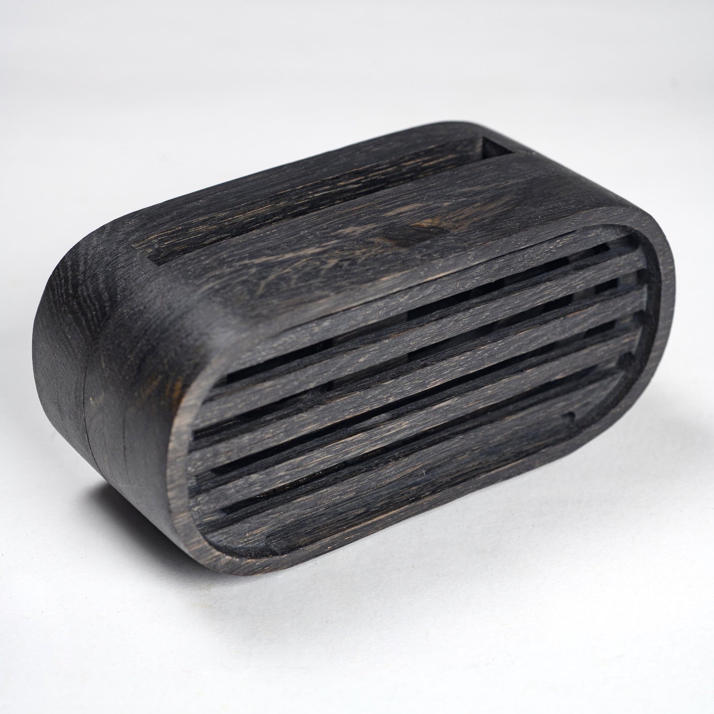 Wooden Phone Stand with Passive Sound Amplifier, Wood Charging Dock Station for Desk