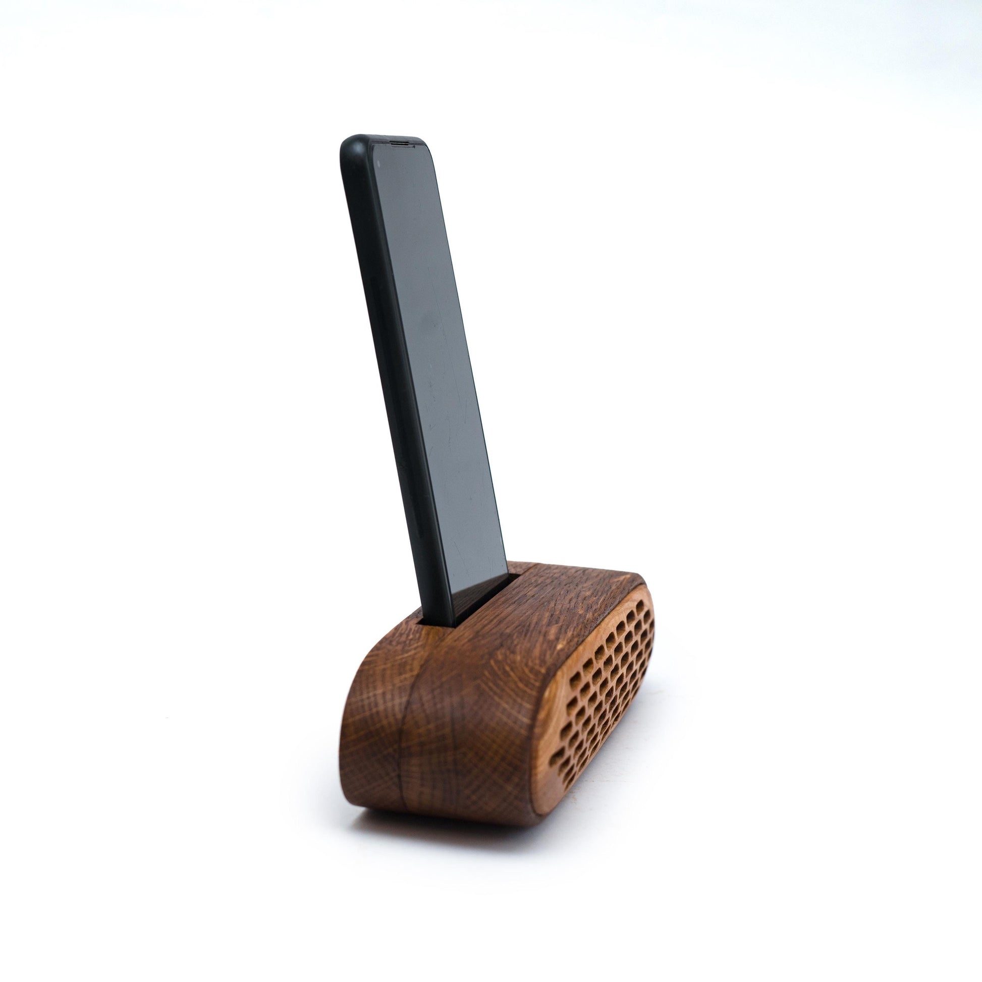 Handmade wooden phone dock – ideal retirement or housewarming gift