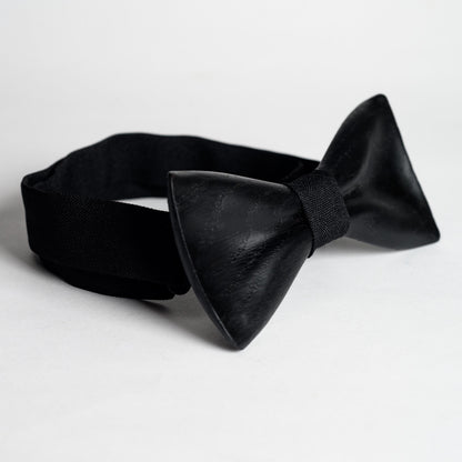 Black Wood Bow Tie For Men Personalized Wedding Accessory