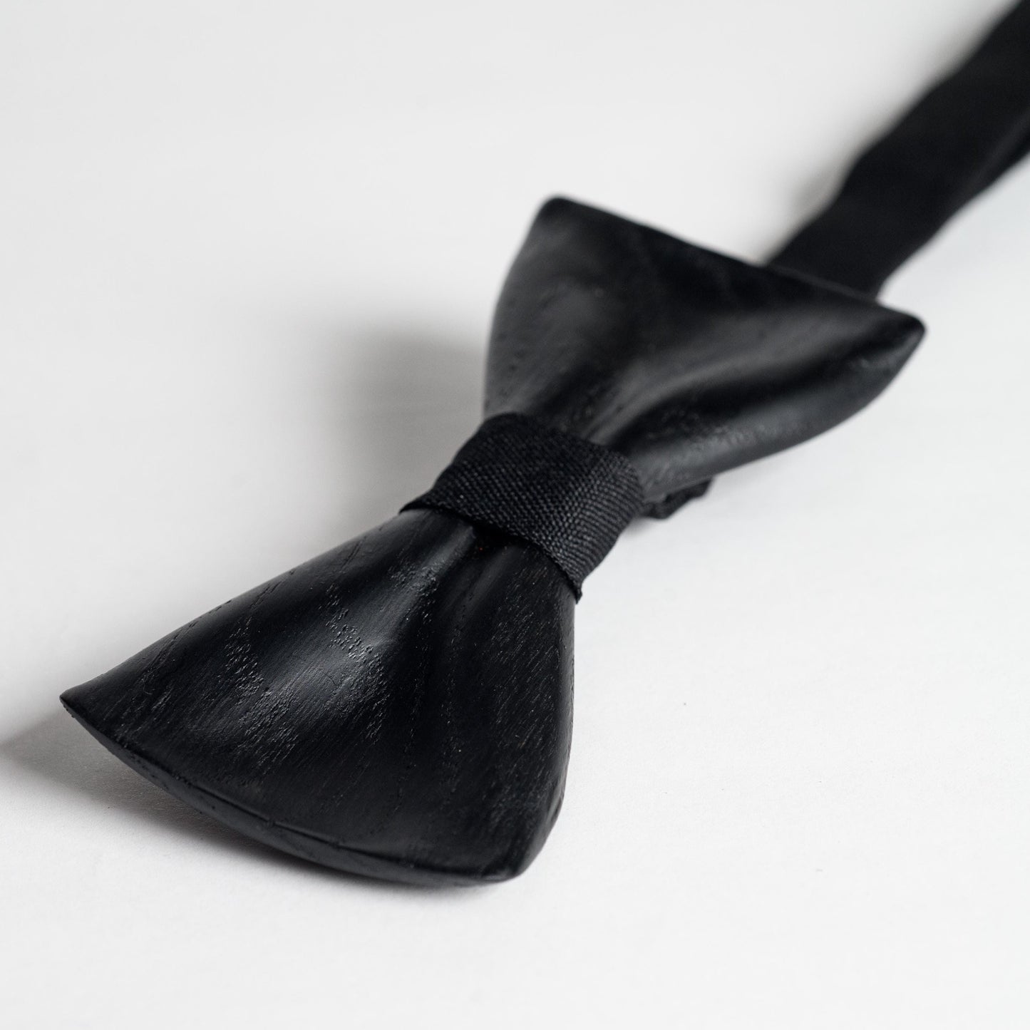 Black Wood Bow Tie For Men Personalized Wedding Accessory