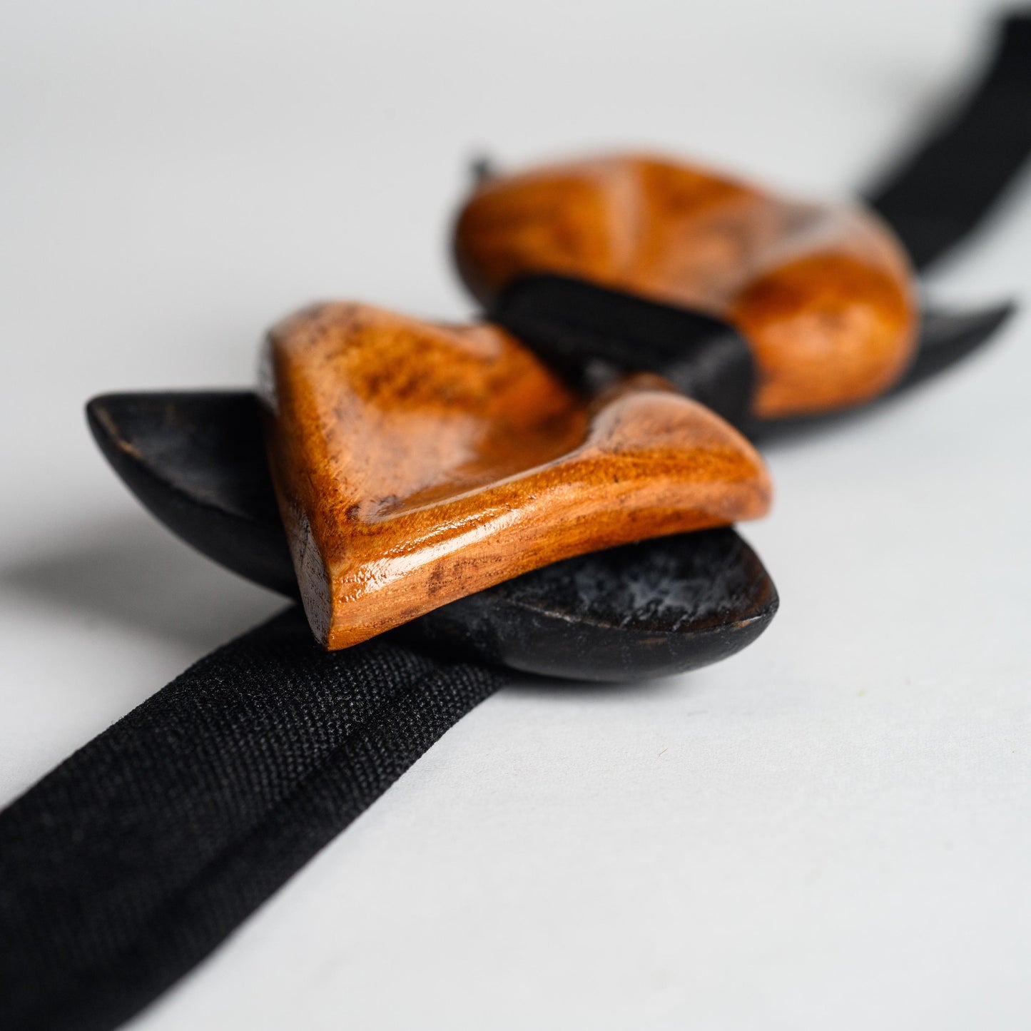 Oak Wood Bow Tie Anniversary Gift for Men, Groomsmen Proposal Wedding Accessories