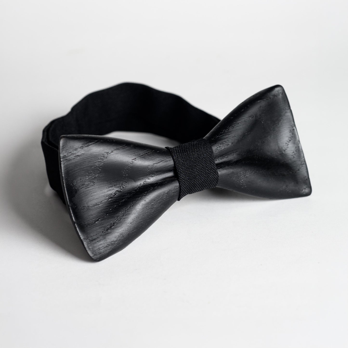 Black Wood Bow Tie For Men Personalized Wedding Accessory