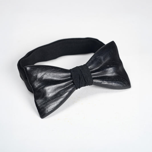 Oak Wooden Bowtie: Boho Wedding Groomsmen Gift