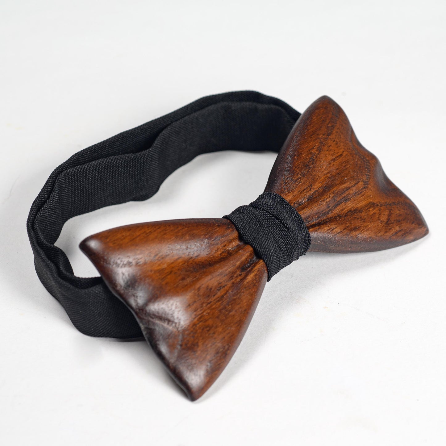 Handcrafted Oak Wood Bow Tie – Boho Wedding, Groomsmen Proposal, Fathers Day Gift