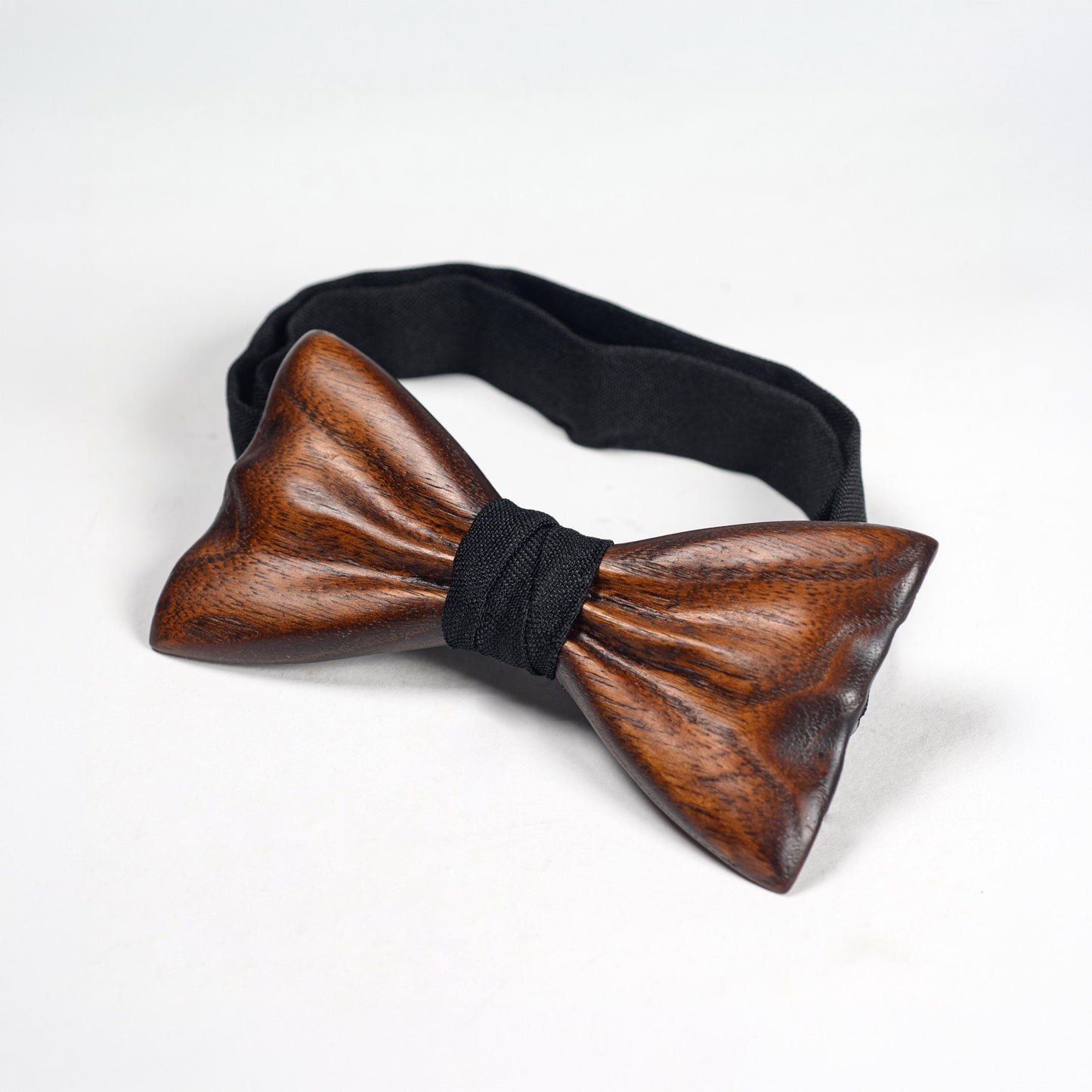 Handcrafted Oak Wood Bow Tie – Boho Wedding, Groomsmen Proposal, Fathers Day Gift