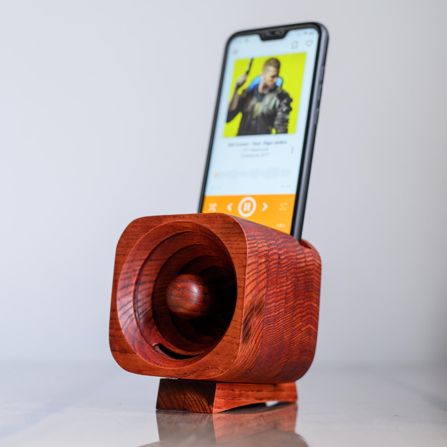 Personalized Decor Gift - Phone Stand Passive Amplifier - Valentines Gift