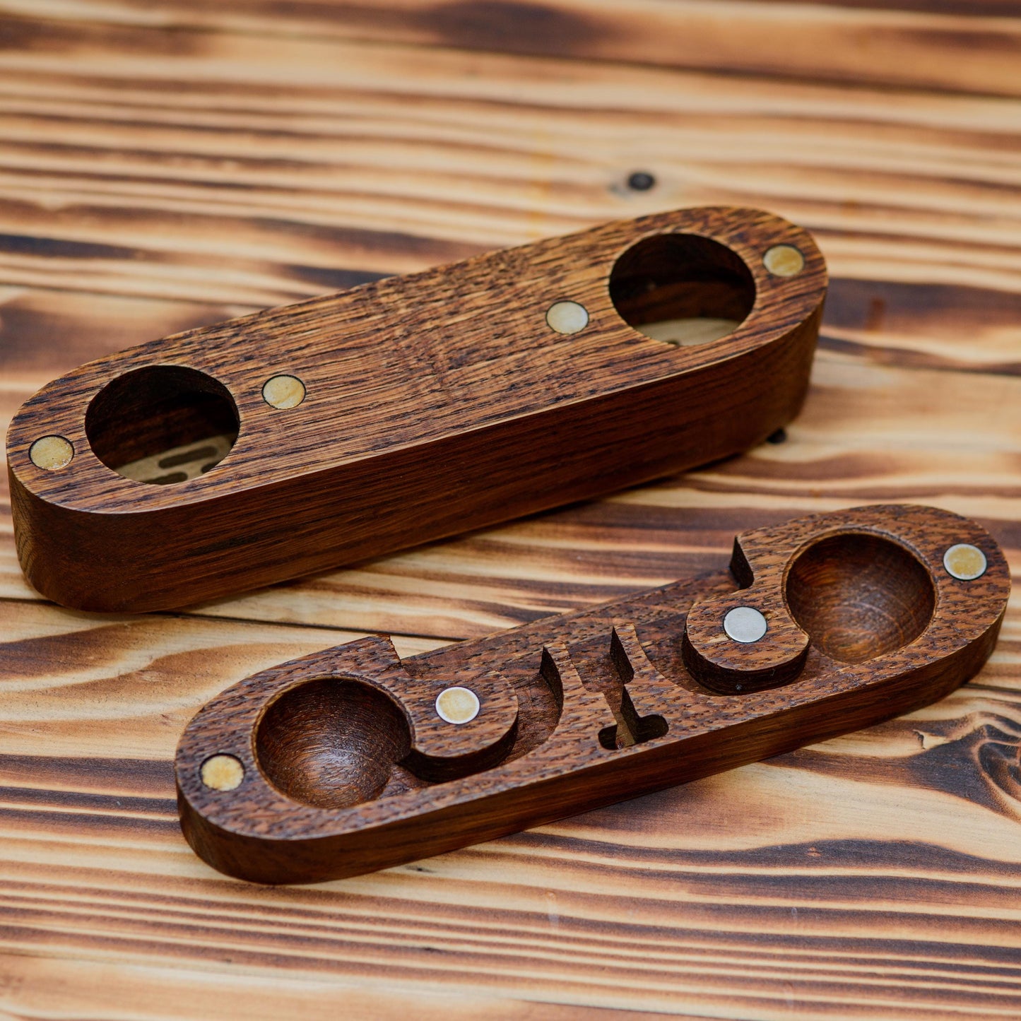Personalized Decor Gift– Handmade Wooden Phone Speaker & Desk Organizer